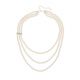 Avon Angie 3 Strand Pearl Necklace Silver Plated Costume Jewellery