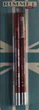 RIMMEL Vinyl Jelly Gloss Lip Liner Pencil Duo Set-007 Fudge & 008 Choccie