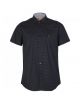 Short Sleeve Polka Dot Shirt - Navy 