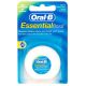 Oral B Essential Waxed Dental Floss 50 Metre for Plaque Bacteria